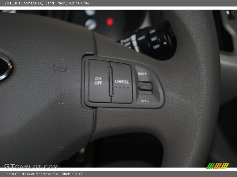 Sand Track / Alpine Gray 2011 Kia Sportage LX
