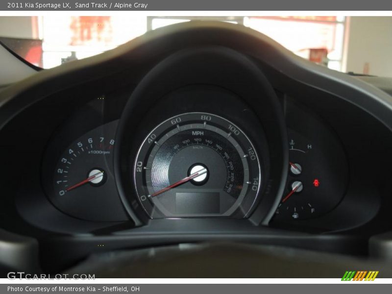 Sand Track / Alpine Gray 2011 Kia Sportage LX