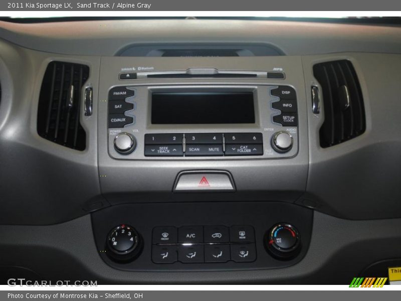 Sand Track / Alpine Gray 2011 Kia Sportage LX