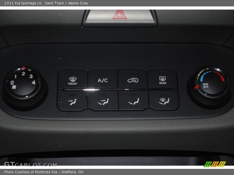 Sand Track / Alpine Gray 2011 Kia Sportage LX