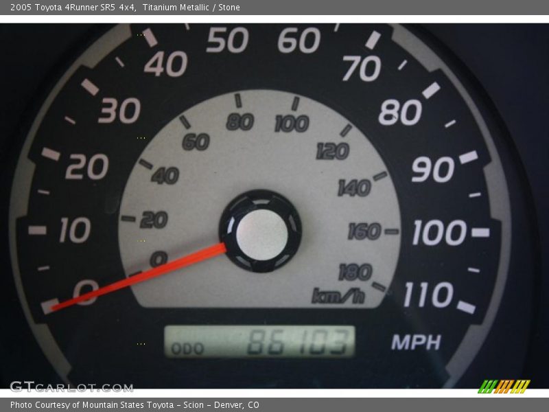 Titanium Metallic / Stone 2005 Toyota 4Runner SR5 4x4