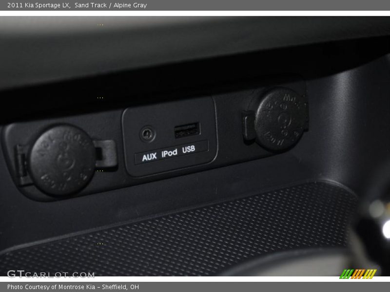 Sand Track / Alpine Gray 2011 Kia Sportage LX