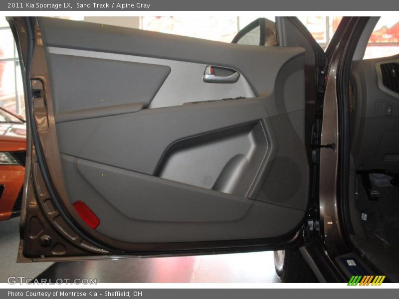 Sand Track / Alpine Gray 2011 Kia Sportage LX