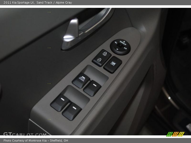 Sand Track / Alpine Gray 2011 Kia Sportage LX