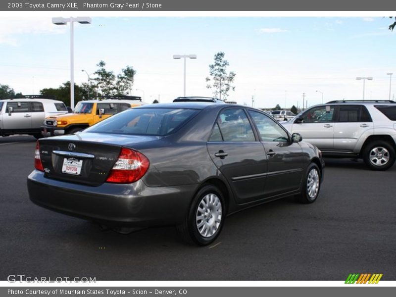 Phantom Gray Pearl / Stone 2003 Toyota Camry XLE