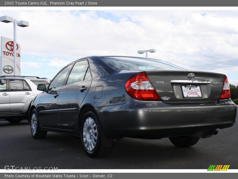 Phantom Gray Pearl / Stone 2003 Toyota Camry XLE