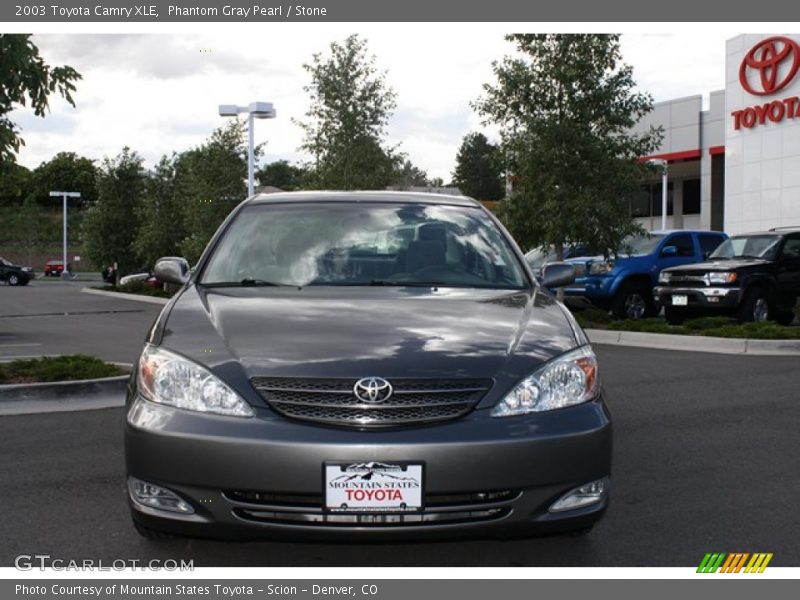 Phantom Gray Pearl / Stone 2003 Toyota Camry XLE
