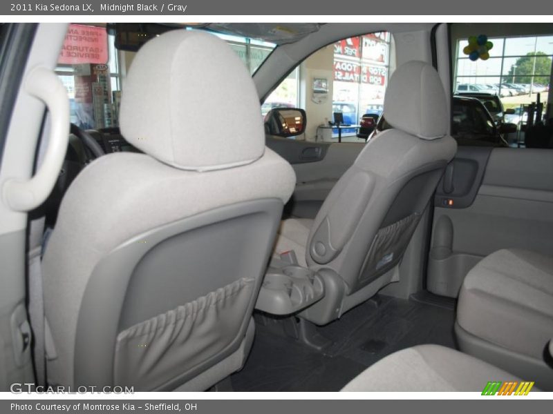 Midnight Black / Gray 2011 Kia Sedona LX
