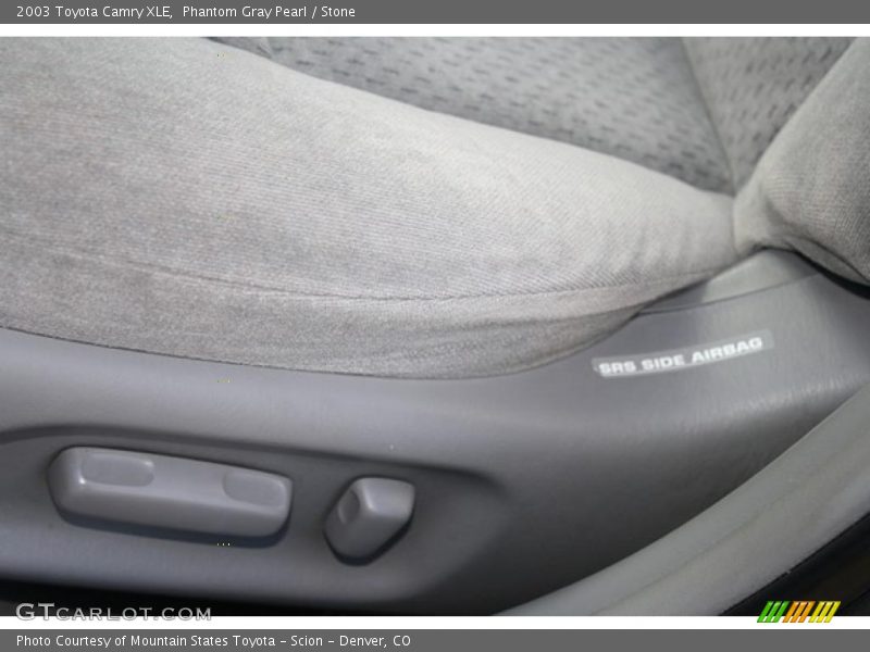 Phantom Gray Pearl / Stone 2003 Toyota Camry XLE