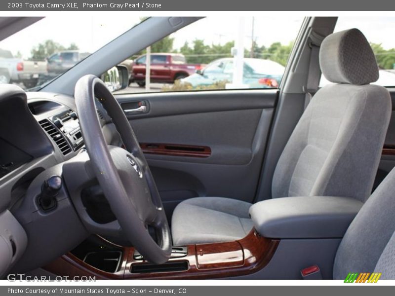 Phantom Gray Pearl / Stone 2003 Toyota Camry XLE