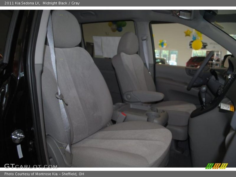 Midnight Black / Gray 2011 Kia Sedona LX