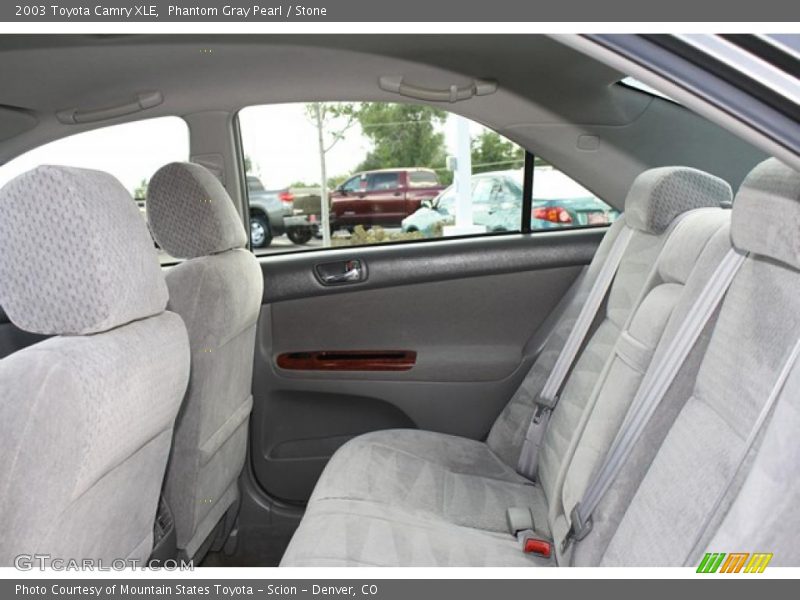 Phantom Gray Pearl / Stone 2003 Toyota Camry XLE