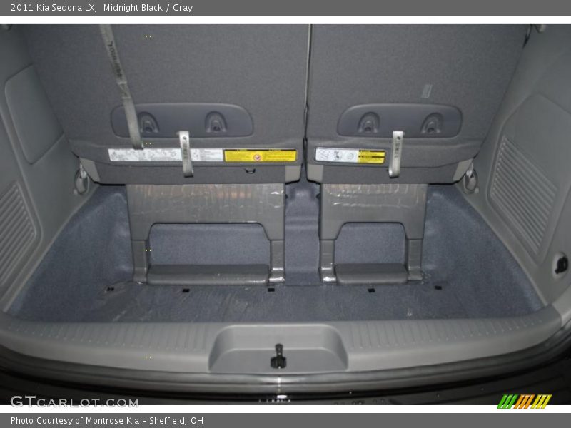 Midnight Black / Gray 2011 Kia Sedona LX