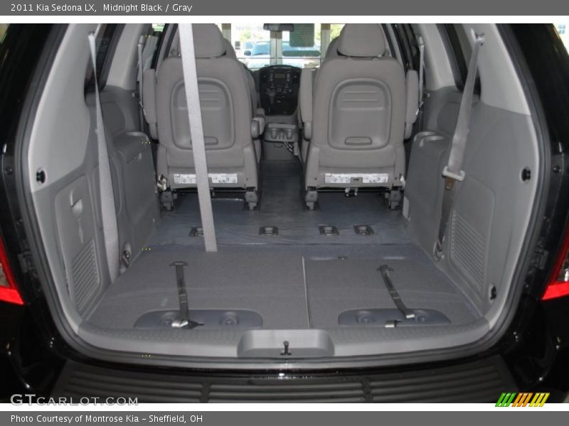 Midnight Black / Gray 2011 Kia Sedona LX