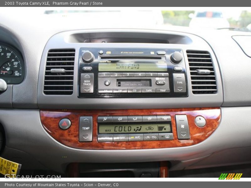 Phantom Gray Pearl / Stone 2003 Toyota Camry XLE