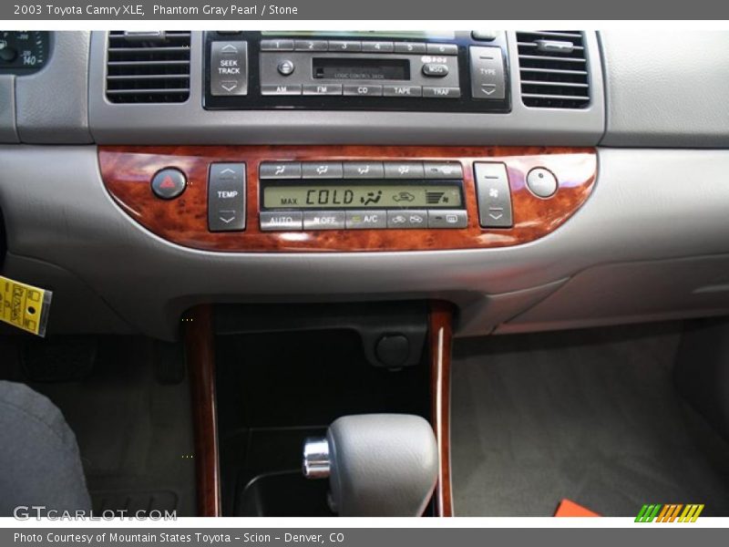 Phantom Gray Pearl / Stone 2003 Toyota Camry XLE
