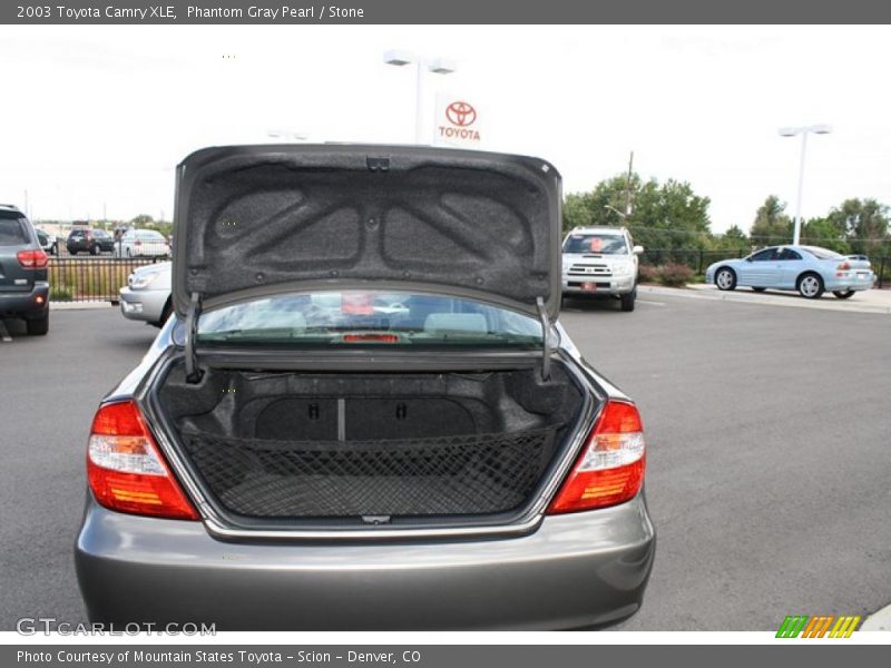 Phantom Gray Pearl / Stone 2003 Toyota Camry XLE