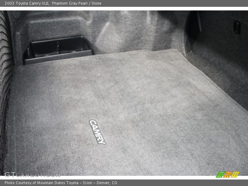 Phantom Gray Pearl / Stone 2003 Toyota Camry XLE