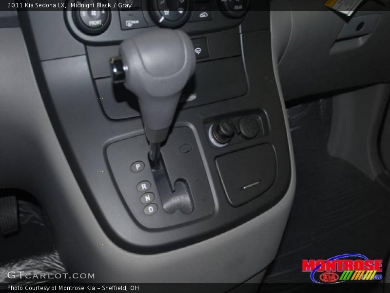 Midnight Black / Gray 2011 Kia Sedona LX