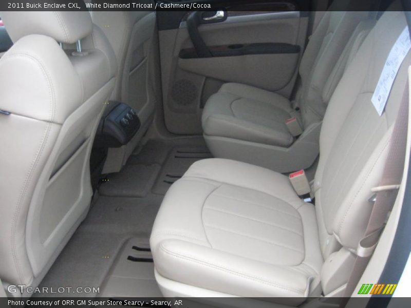 White Diamond Tricoat / Cashmere/Cocoa 2011 Buick Enclave CXL