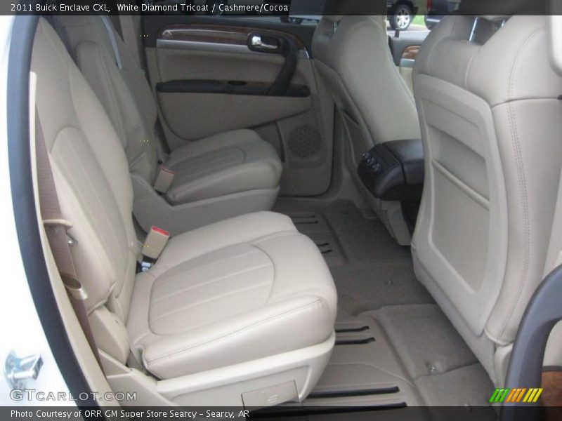 White Diamond Tricoat / Cashmere/Cocoa 2011 Buick Enclave CXL