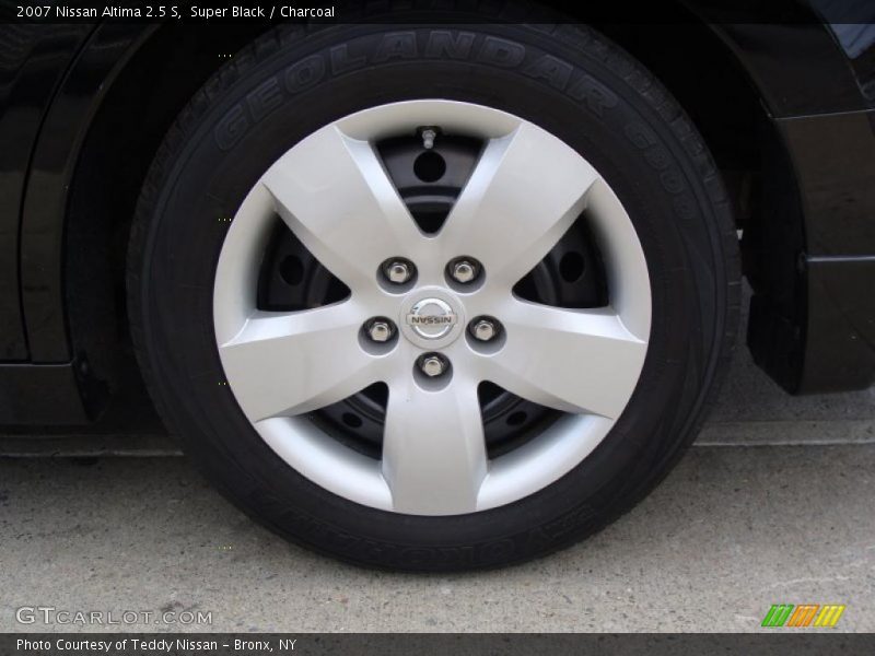 Super Black / Charcoal 2007 Nissan Altima 2.5 S