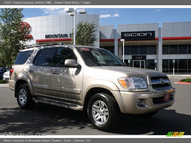 Desert Sand Mica / Taupe 2006 Toyota Sequoia Limited 4WD