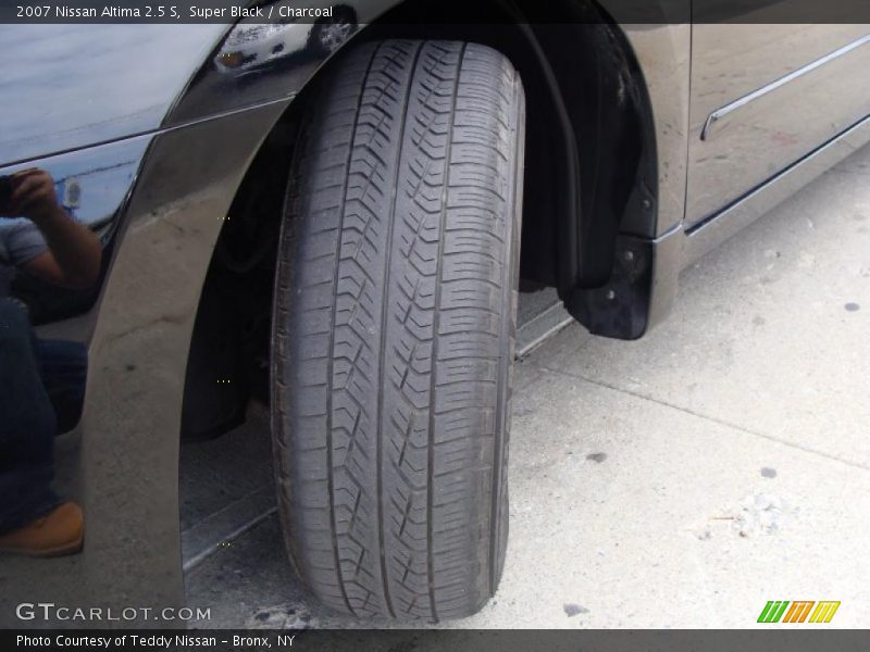 Super Black / Charcoal 2007 Nissan Altima 2.5 S
