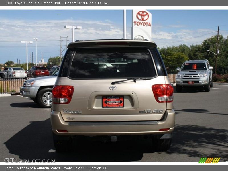 Desert Sand Mica / Taupe 2006 Toyota Sequoia Limited 4WD