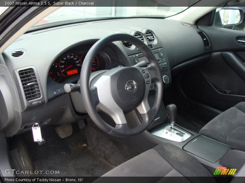 Super Black / Charcoal 2007 Nissan Altima 2.5 S