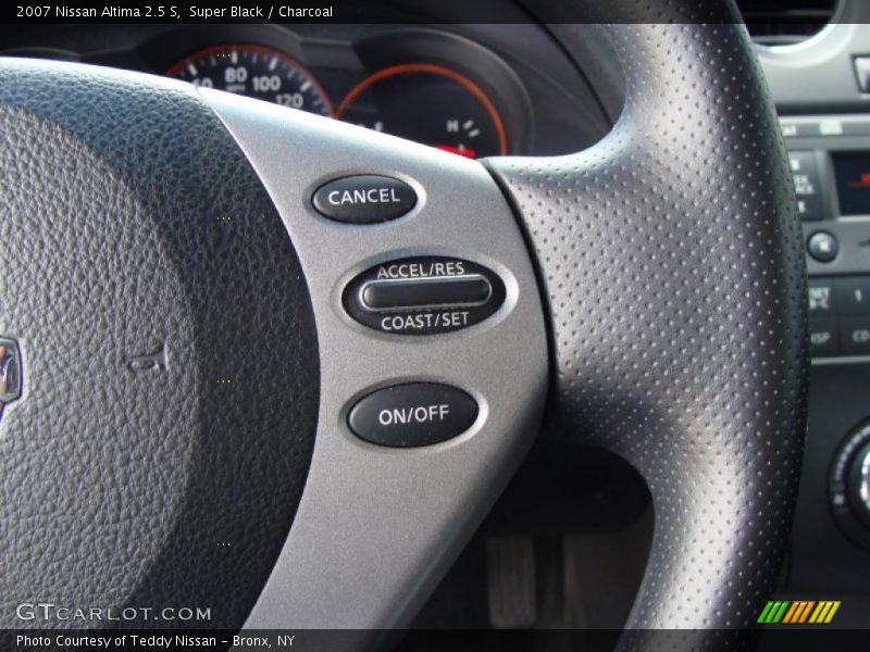 Super Black / Charcoal 2007 Nissan Altima 2.5 S