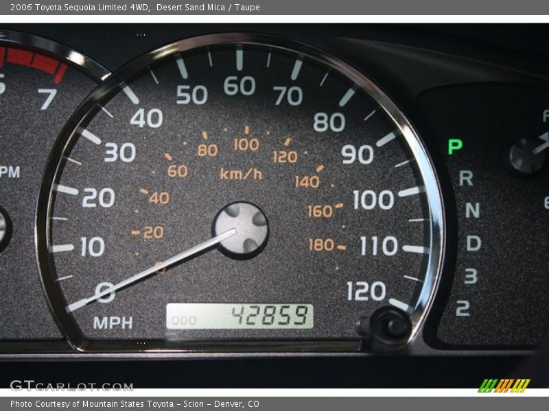 Desert Sand Mica / Taupe 2006 Toyota Sequoia Limited 4WD