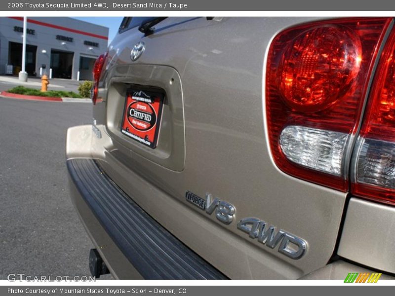 Desert Sand Mica / Taupe 2006 Toyota Sequoia Limited 4WD