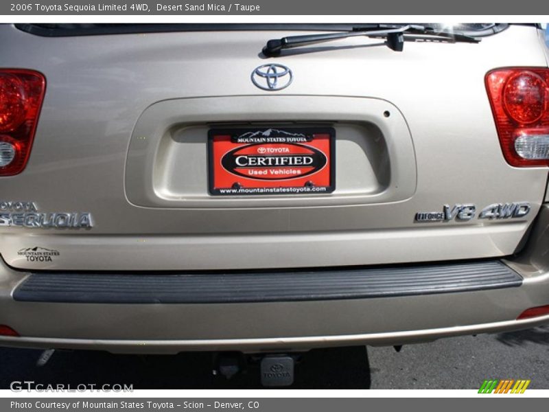 Desert Sand Mica / Taupe 2006 Toyota Sequoia Limited 4WD