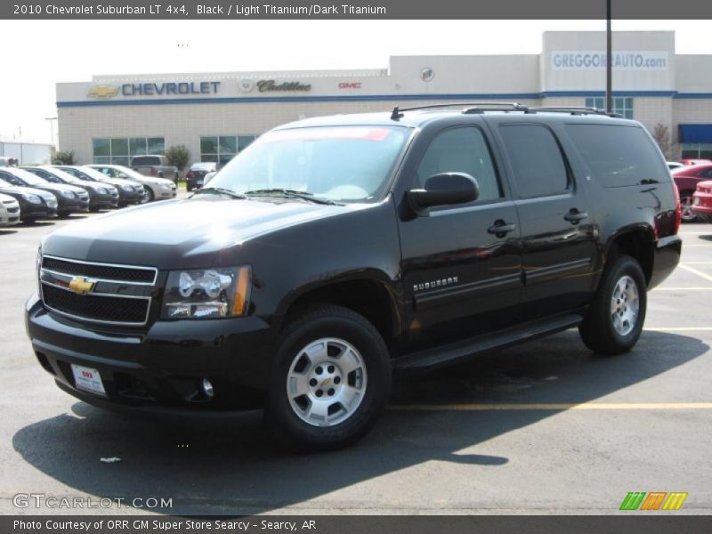 Black / Light Titanium/Dark Titanium 2010 Chevrolet Suburban LT 4x4