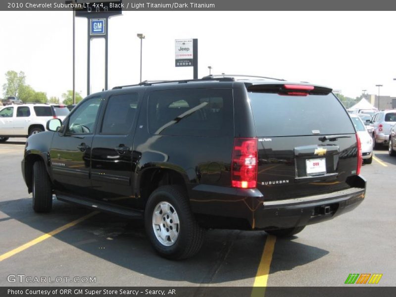 Black / Light Titanium/Dark Titanium 2010 Chevrolet Suburban LT 4x4