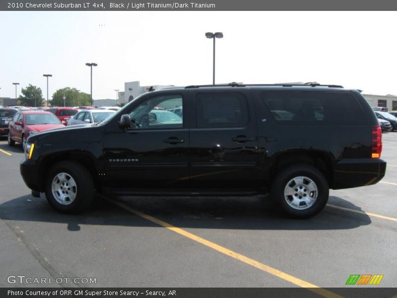 Black / Light Titanium/Dark Titanium 2010 Chevrolet Suburban LT 4x4