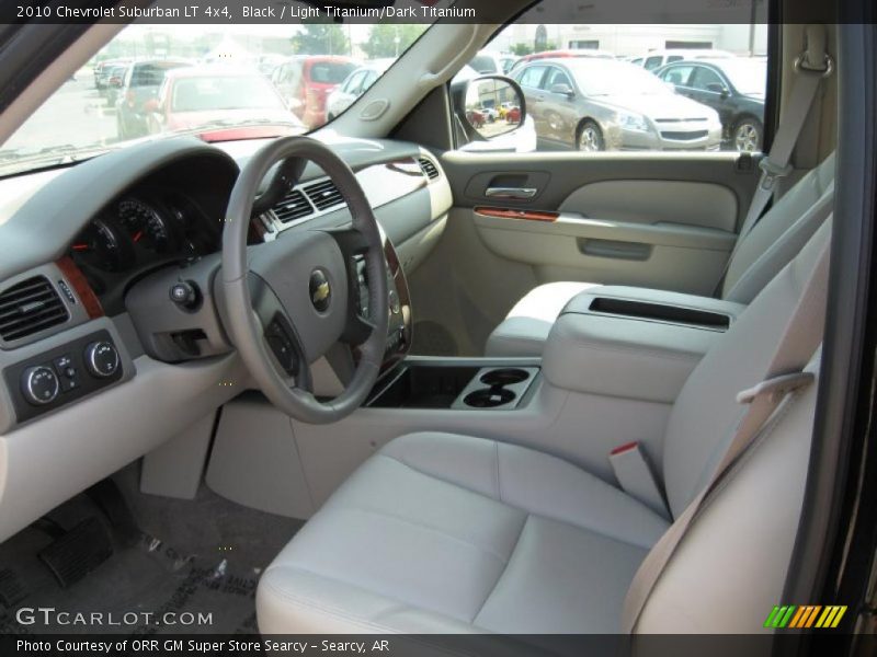Black / Light Titanium/Dark Titanium 2010 Chevrolet Suburban LT 4x4