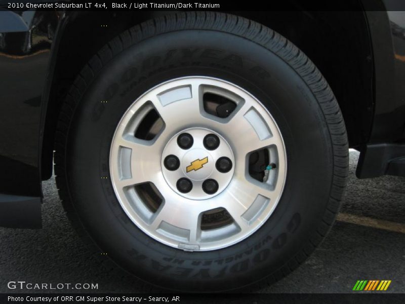 Black / Light Titanium/Dark Titanium 2010 Chevrolet Suburban LT 4x4
