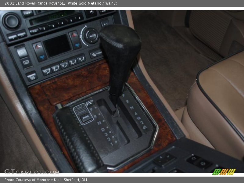 White Gold Metallic / Walnut 2001 Land Rover Range Rover SE
