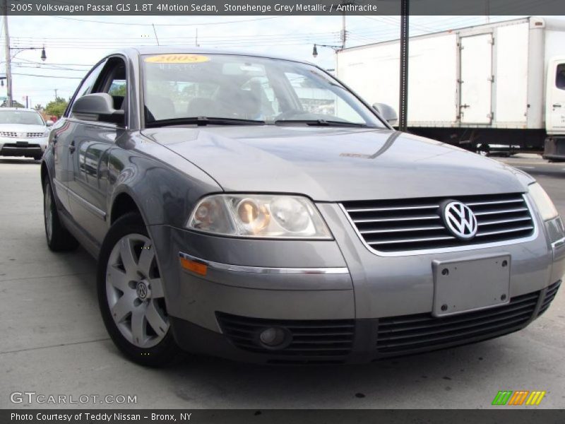 Stonehenge Grey Metallic / Anthracite 2005 Volkswagen Passat GLS 1.8T 4Motion Sedan