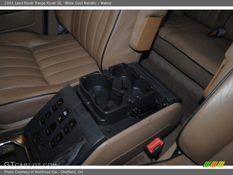 White Gold Metallic / Walnut 2001 Land Rover Range Rover SE