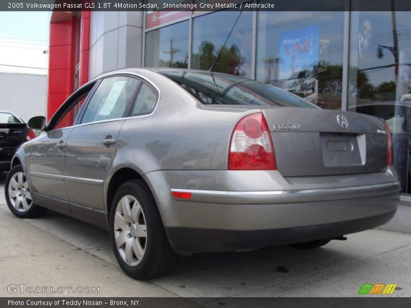 Stonehenge Grey Metallic / Anthracite 2005 Volkswagen Passat GLS 1.8T 4Motion Sedan