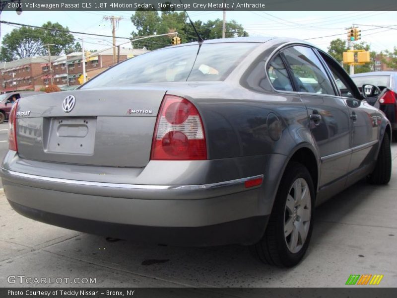 Stonehenge Grey Metallic / Anthracite 2005 Volkswagen Passat GLS 1.8T 4Motion Sedan
