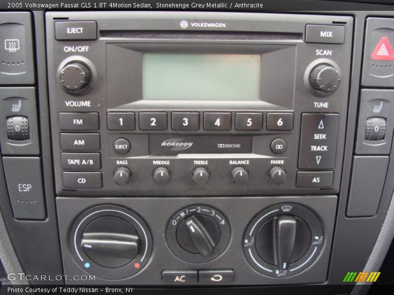 Stonehenge Grey Metallic / Anthracite 2005 Volkswagen Passat GLS 1.8T 4Motion Sedan