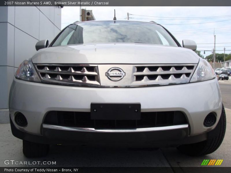 Brilliant Silver Metallic / Charcoal 2007 Nissan Murano S AWD