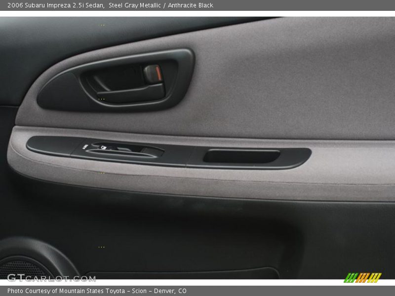 Steel Gray Metallic / Anthracite Black 2006 Subaru Impreza 2.5i Sedan