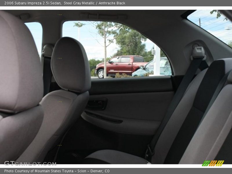 Steel Gray Metallic / Anthracite Black 2006 Subaru Impreza 2.5i Sedan