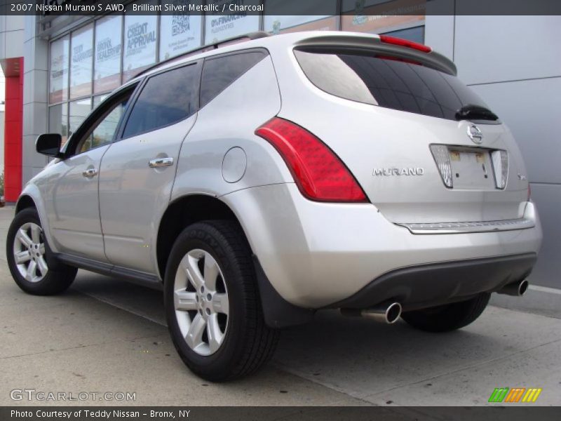 Brilliant Silver Metallic / Charcoal 2007 Nissan Murano S AWD