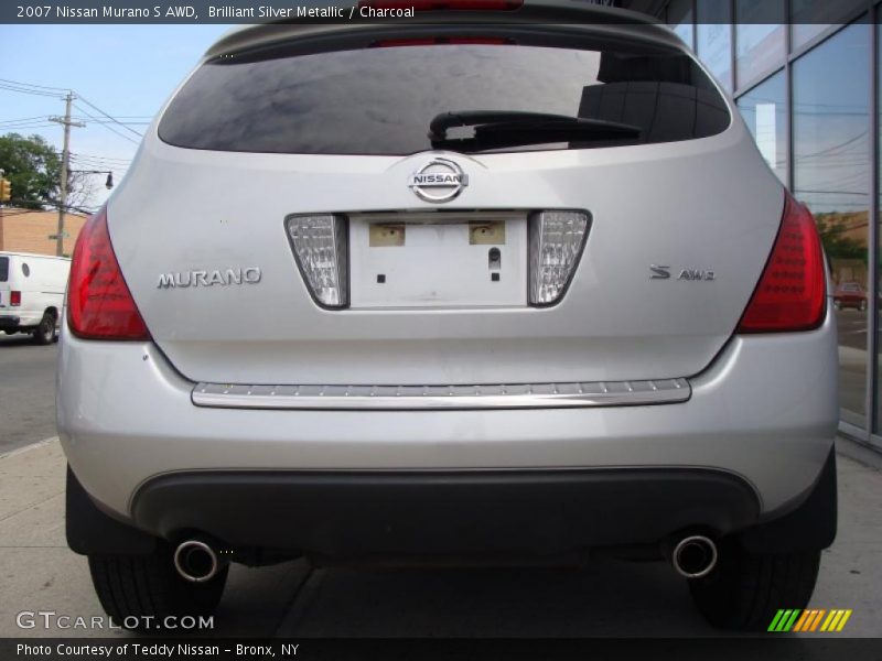Brilliant Silver Metallic / Charcoal 2007 Nissan Murano S AWD